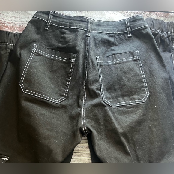 Always Good Vibes Cargo Pants 30 -Black - Picture 9 of 12